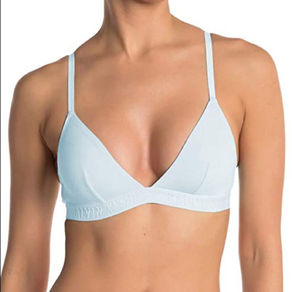 TWO Calvin Klein Triangle Bralette